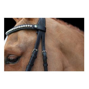 Ultra Comfort Rider Navan Anatomic Brida 'E' Broche en forma de cuero genuino Estilo occidental Brida de caballo Lujo Colorido - Product Image 3