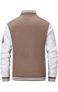 Chaqueta Safari Impermeable con Cuello Alto y Cremallera para Hombre, Estilo Vintage, Bordada, para Otoño - Product Image 5