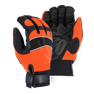 Gants de mécanicien en cuir de qualité supérieure à bas prix Nouveau style Services OEM Gants de mécanicien personnalisés - Product Image 1