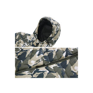 Sublimación personalizada Deportes Chaqueta de algodón Hombres Stand-up Cardigan Outdoor Algodón Chaqueta al aire libre Hombres cálidos - Product Image 4