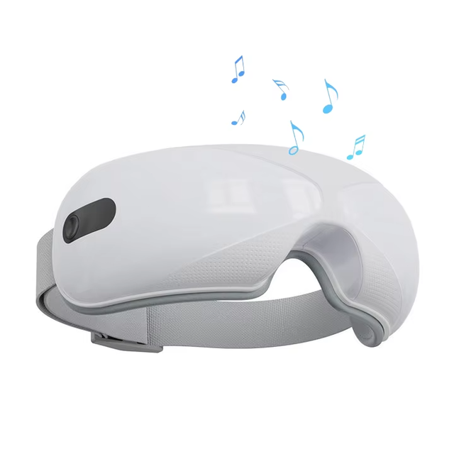 Smart Multifunction Electric Eye Massager, Red Light Physiotherapy Device with Music Timing Relieve Eye Strain Dry Eyes