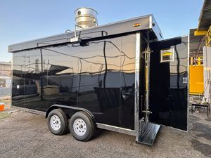 Fabrik preis Mobile Food Trailer für Hotdogs Ice Cream Snacks Chips-220v Street Food Truck - Product Image 2