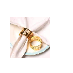 100% meilleur porte-rond de serviette en aluminium carré et anneau de serviette personnalisé et fait à la main pour un prix bas - Product Image 5