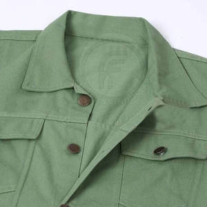 Nouvelle arrivée Veste d'hiver pour hommes à manches longues personnalisée 100% coton Jeans fabriqué en usine en gros disponible - Product Image 6