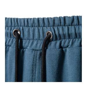Short de sport d'été pour hommes, pantalon de sport d'été en coton avec taille élastique, vêtements anti-rides imprimés solides pour la course à pied - Product Image 3