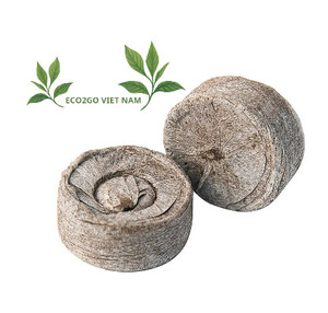 Eco2go Bloc de départ biodégradable écologique prêt à l'emploi du Vietnam de 5kg de tourbe de coco pour semence de terre de tourbe naturelle - Product Image 1