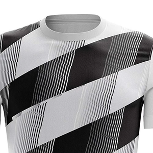 Kit de football sur mesure |   Maillot de football respirant imprimé par transfert thermique de haute qualité |   Manches courtes |   Prix d'usine OEM - Product Image 3