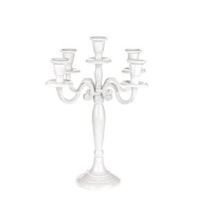 Candelabros de Metal de 5 brazos de lujo, soporte de cristal de alta calidad para mesa de comedor y mesa de habitación de invitados, uso de decoración de Hotel Vintage hecho a mano - Product Image 4