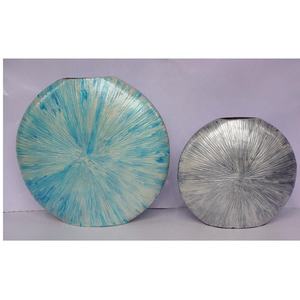 Venta caliente patrón estriado esmalte de aluminio fundido moderno personalizado jarrón de mesa hogar Oficina Decoración Para sala de estar - Product Image 2