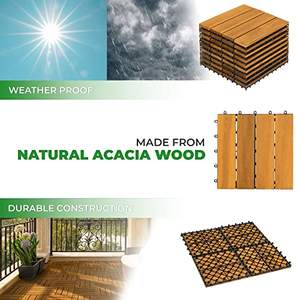 Nuevo artículo caliente balcón al aire libre piso azulejo suelo textura de madera maciza azulejo de madera para decoración de Vietnam - Product Image 5