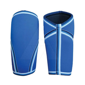 Manchons de genou personnalisés de haute qualité, manchons de genou en néoprène pour la musculation, manchons de genou de couleur unie - Product Image 2