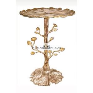 Aluminum Gold Polished Handmade Classic Coffee Side <b>Table</b> Prime Quality Large Unique Pattern Coffee Side <b>Table</b> by ARC Export - Product Image 6