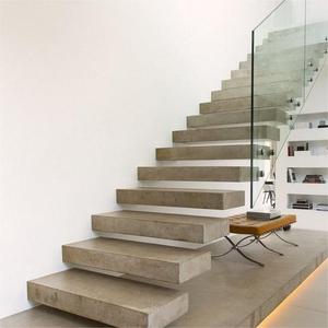 Scala Sospesa Moderna con Struttura in Acciaio e Gradini in Legno Personalizzati per Interni Contemporanei - Product Image 6
