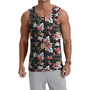 Camiseta sin mangas de gimnasio de punto informal para hombre de venta directa de fábrica 100% algodón ligero transpirable de alta calidad OEM personalizable - Product Image 5