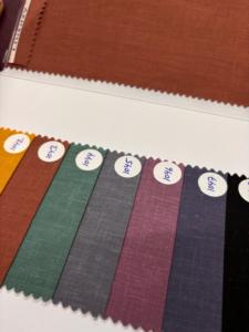 Tissu en lin Crown Shanti de qualité supérieure, vente en gros, matière pour chemises pour hommes en provenance d'Inde, prix abordable - Product Image 2