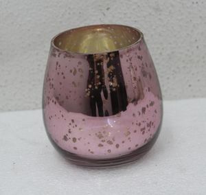 Mesa decorativa hecha a mano Color púrpura cristal votivo lujo indio votivo vela tarro y vela recipiente personalizado a granel - Product Image 4