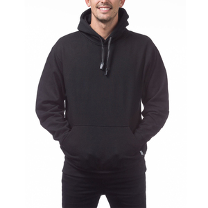 Meilleures ventes de sweats à capuche pour hommes poids lourd de haute qualité unisexe surdimensionné 100% coton sweat à capuche en coton éponge français - Product Image 6