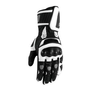 Vente chaude Marque Privée Acceptée Gants De Moto Premium 100% Cuir Personnalisé Étanche Doigt Complet Gants De Moto De Course - Product Image 4