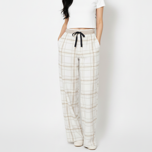 Pantalon large à cordon de serrage pour femme, hiver, écologique, coupe-vent, respirant, décontracté, approvisionnement direct d'usine - Product Image 1