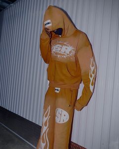 Survêtement à manches longues pour adulte, fabriqué au Pakistan, avec logo personnalisé, taille élastique, séchage rapide, léger, faible MOQ, 100% coton, design vieilli - Product Image 2