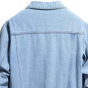 High Quality Breathable Solid Color Ripped Denim <b>Jackets</b> Cropped Casual Coats <b>Men</b> Denim <b>Jacket</b> For <b>Men</b> - Product Image 2