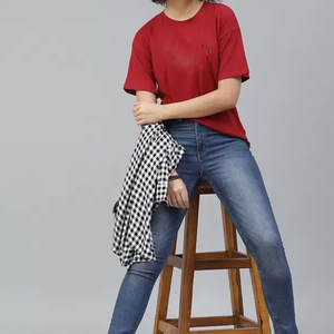 Nuevo estilo, buena venta, camiseta para mujer para adultos, secado rápido, diseño personalizado, diseño profesional, ropa informal, camiseta para mujer - Product Image 3