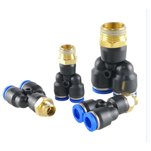 Px Y Type filetage mâle raccord en té en plastique connexion rapide raccords d'<span class=keywords><strong>air</strong></span> One Touch raccords de tuyau d'<span class=keywords><strong>air</strong></span> pneumatiques - Product Image 3