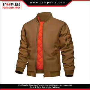Veste légère pour homme, manteau coupe-vent décontracté printemps-automne avec fermeture éclair et poche - Product Image 2