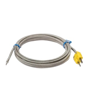 Tecpel TPK-01H-1M nhiệt độ cao cảm biến cặp nhiệt điện dây kim loại thăm dò loại <span class=keywords><strong>K</strong></span> cho chất lỏng bộ phận dụng cụ phụ kiện - Product Image 1