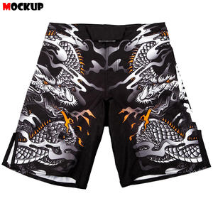 High Quality Custom Logo Printed 100% Polyester MMA <b>Shorts</b> for Unisex New Style <b>Grappling</b> Training Wears Boxing Martial Arts - Product Image 6
