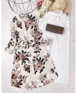 Phụ Nữ Dresses Phụ Nữ Thanh Lịch Mới Nhất Ấn Độ Giản Dị Chính Thức Văn Phòng Hàng Ngày Mặc Cô Gái In Váy Bán Buôn Giá Apparelgarment - Product Image 1