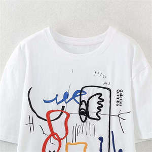Camisetas para Mujer Más Vendidas con MOQ Bajo, Tela Suave, para Uso en Exteriores, Camisetas de Verano para Mujer con Talla Personalizada - Product Image 5
