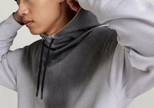 Sudadera con capucha 2025 de calidad superior desgastada Sun Faded 100% algodón orgánico pesado lavado ácido francés Terry Sudadera con capucha para hombres - Product Image 5