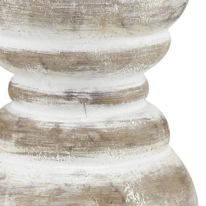 Mini bougeoir en bois de haute qualité bougeoirs en bois de manguier massif support pour éclairer la fête de noël décoration de la maison exportation - Product Image 4