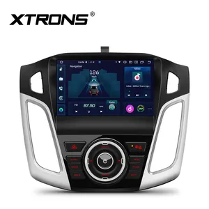 XTRONS Android 12 8Core 8 128g Navigation GPS 9 Zoll Autoradio 4G SIM Carplay Auto Stereo Für Ford Focus 2012-2017