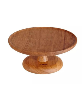 ขาตั้งเค้กไม้ผลไม้แบบกลมเครื่องครัวออกแบบได้ตามต้องการขนาด - Product Image 6