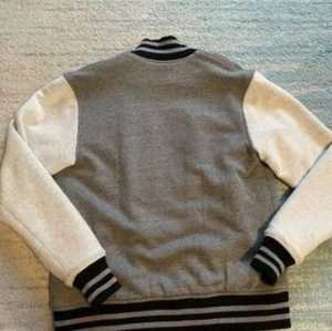 Customizable <b>Vintage</b> <b>Varsity</b> <b>Jacket</b> 100% Wool Embroidered Logo on Front XS Size Zippered Closure Winter Oem Service - Product Image 2