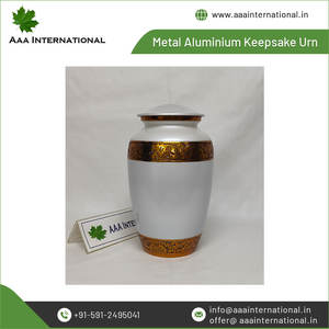 Urna Funeraria de Alta Calidad para Adultos, Diseño Nuevo, Urna de Aluminio para Guardar Cenizas Humanas, AAA Internacional, Tamaño Personalizable - Product Image 2