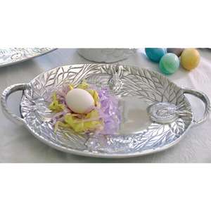 Plato de servir Dryfruits, bandeja de frutas elegante de corte de cuatro esquinas de Metal, artesanías, último plato de dulces para galletas, bandeja plateada para decoración del hogar - Product Image 4