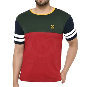 Camiseta masculina de tamanho grande com logotipo personalizado por atacado, preço barato, melhor preço