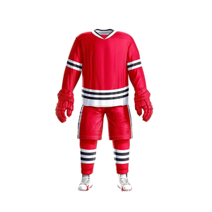 Vente en gros d'uniformes de hockey sur glace souples et confortables de qualité supérieure maillots de hockey en équipe vêtements de sport de plein air de différentes couleurs - Product Image 2