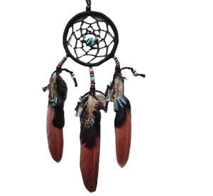 Dream Catcher Mini for Car Rear View <b>Mirror</b> <b>Small</b> Boho Dreamcatcher for Wall Hanging Home Decor - Product Image 1