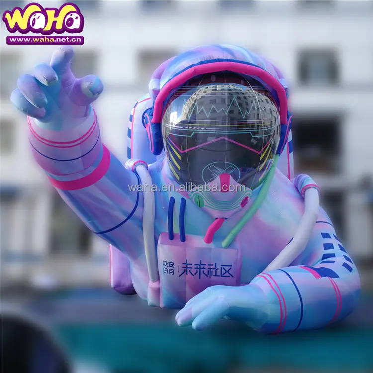 Festival Promotional Spaceman Inflatable Cartoon Customized Giant Astronaut Inflatable Man For Holiday Advertising