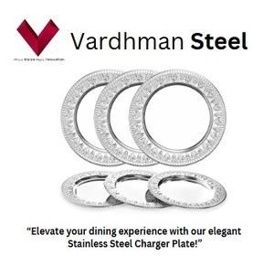 2025 artículos de Venta caliente Placa de cargador redonda de Metal de acero inoxidable vajilla sostenible vajilla segura para alimentos plato de plata - Product Image 2