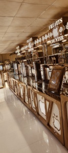 Comptoir Chaat étal de Chaat cuisine de rue indienne magasin Chaat Menu de Chaat Comptoir Pani puri Comptoir de Puri de Bhel Comptoir Papri - Product Image 3