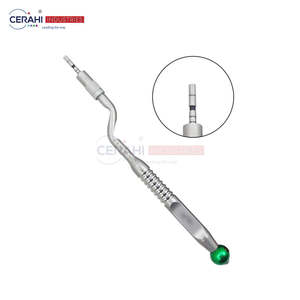 Ensemble d'ostéotome de levage de sinus concave 5 pièces perceuse dentaire électrique de haute qualité avec plateau en maille accessoires dentaires - Product Image 1