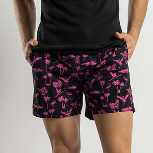 plus size 3D Printed elastic Drawstring Beach Swim Custom Polyester Beach <b>Shorts</b> Swimwear Cotton Jersey <b>Short</b> with Pockets <b>Short</b> - Product Image 5