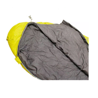 Sac de couchage momie individuel en polyester, lavable, multifonctionnel, 3 saisons, pour l'hiver, de haute qualité, personnalisable, vente en gros