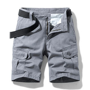 Summer Brand New Men's Cotton Cargo Shorts Classic Casual Multi-Pocket Outwear Breathable OEM Design - Product Image 1