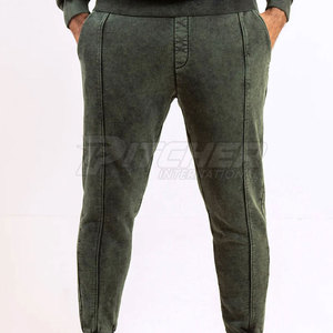 Survêtement délavé à l'acide, tissu doux, coupe décontractée, idéal pour le sport, les tenues décontractées et les vêtements de détente - Product Image 3